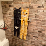 Cat Hand Towels