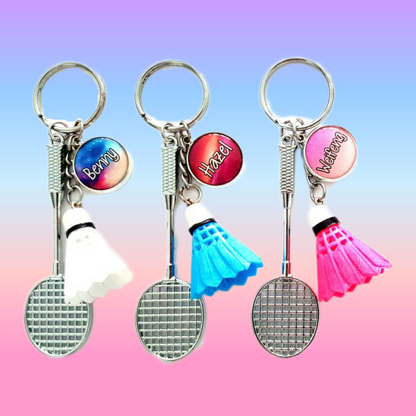 Badminton Keychains