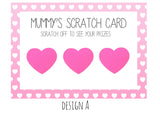Mothers Day Scratch Cards