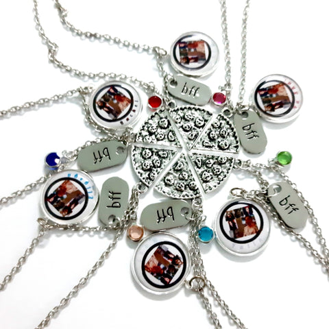 BFF Necklaces Pizza [Set of 6]