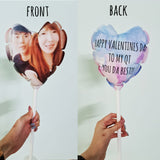 Photo Message Heart Balloon