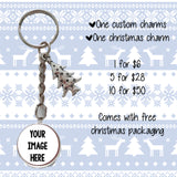 Custom Christmas Keychains