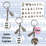 Custom Christmas Keychains