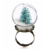 Christmas Tree Globe Rings