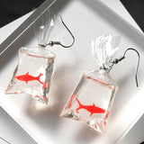 Fish in a Bag Earrings