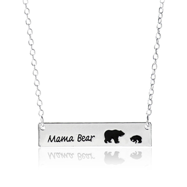 Mama Bear with Cubs Necklaces