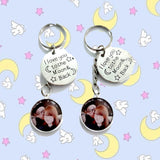 Love You to the Moon and Back Keychains