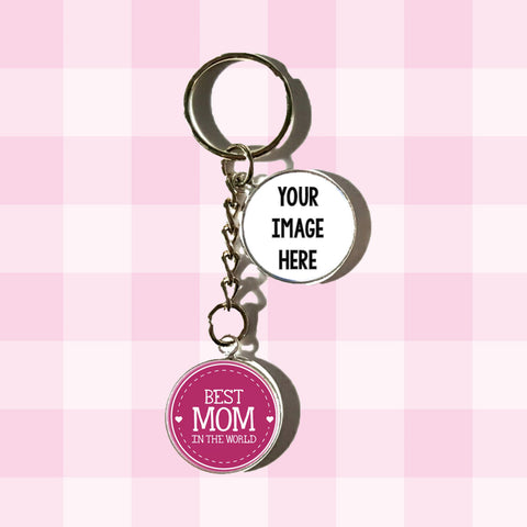 Mothers Day Photo Keychains