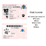 Pet Singapore IC Tag