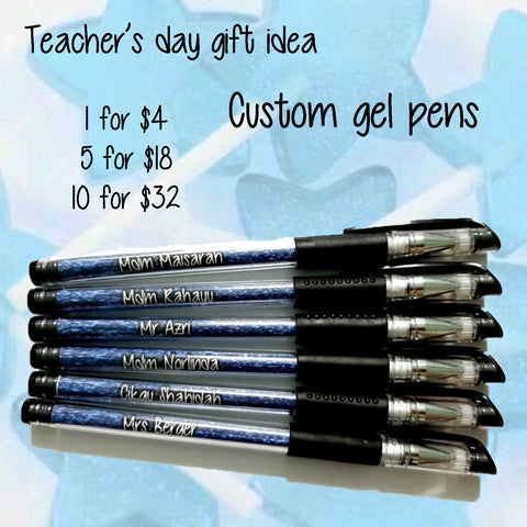 Teachers Day Gel Pens